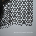 stainless steel mesh chainmail /cast iron cleaner xl 7x7 steel chainmail scrubber/steel chainmail scrubber